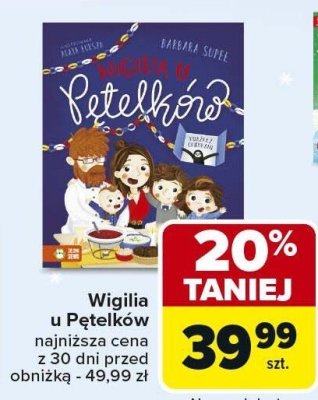 Wigilia u Pętelków promocja w Carrefour