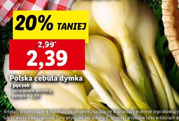 Cebula dymka promocja