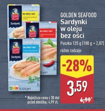 Sardynki z chilli Golden seafood promocja