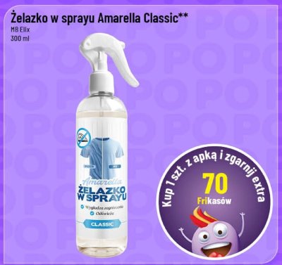 Żelazko w sprayu Amarella Classic MG Efix promocja w POLOmarket