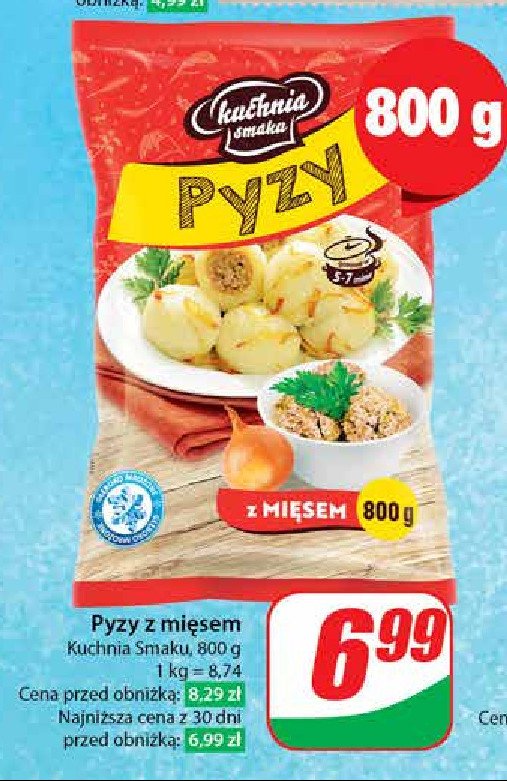 Pyzy z mięsem Kuchnia smaku promocja