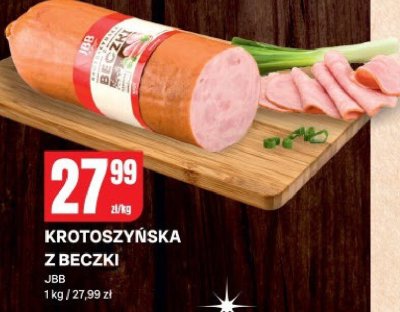 Krotoszyńska z beczki JBB promocja w Chorten