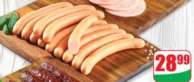 Parówki delikatesowe Agro rydzyna promocja w Dino