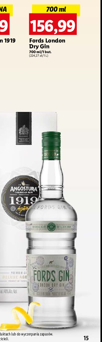 Gin promocja