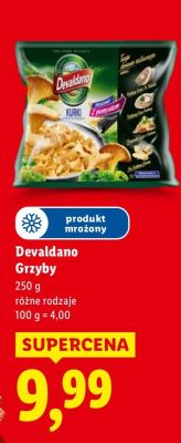 Grzyby Devaldano promocja w Lidl