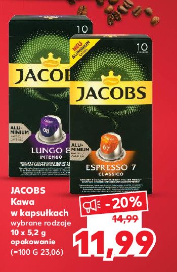 Kawa classico 7 Jacobs espresso promocje