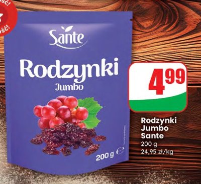 Rodzynki Jumbo  promocja w Dino