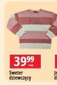 Sweter dziewczęcy promocja
