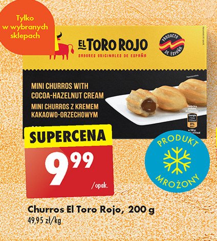 Churros El toro rojo promocja