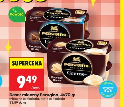 Deser mleczny Perugina mleczna czekolada promocja w Biedronka