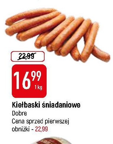 Kiełbaski śniadaniowe promocja w Makro