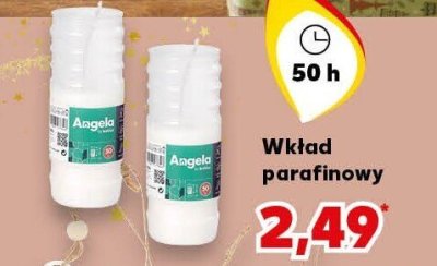 Wkład parafinowy 50 h promocja w Kaufland