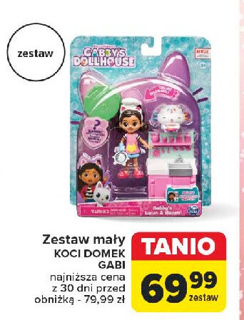 Zestaw figurek koci domek gabi mały Spin master promocja w Carrefour Market