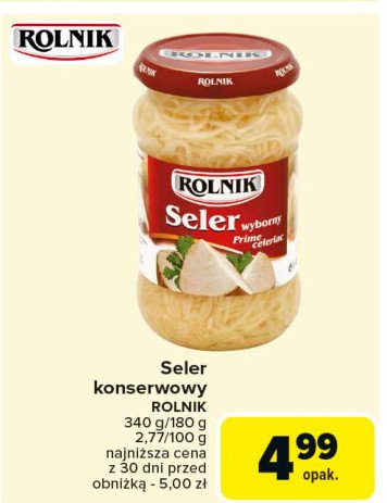 Seler wyborny Rolnik promocja