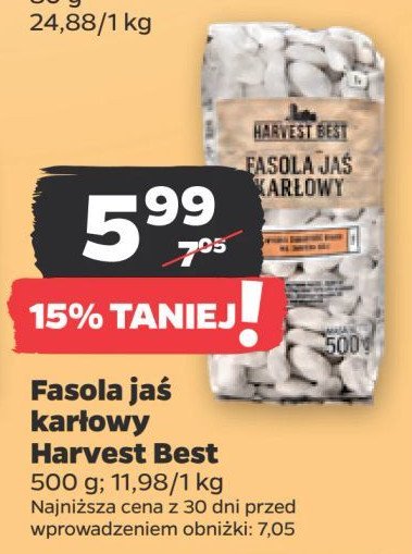 Fasola jaś karłowy Harvest best promocja