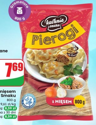 Pierogi z mięsem  promocja w Dino