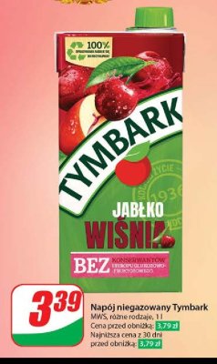 Napój wiśnia-jabłko Tymbark 1936 promocja