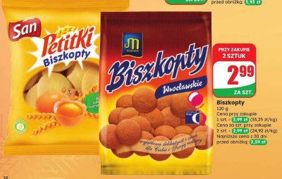 Biszkopty San Pettini Biszkopry promocja w Dino