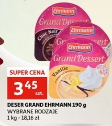 Deser vanilla Ehrmann grand dessert promocja