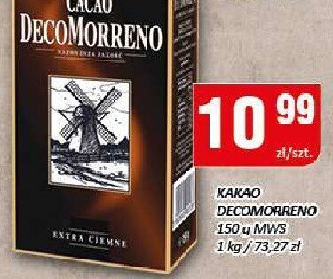 Kakao Deccomoreno 150 g promocja w Chorten