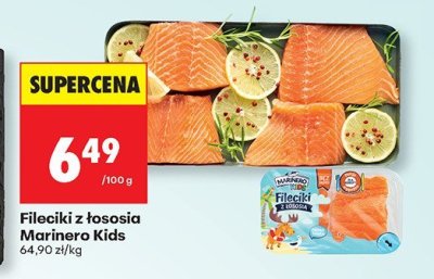 Fileciki z łososia Kids promocja w Biedronka