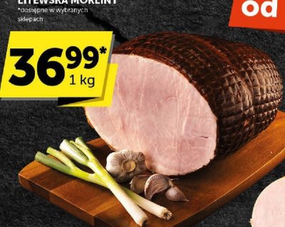 Szynka litewska Morliny promocja w Euro Sklep
