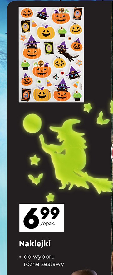 Naklejki halloween promocja