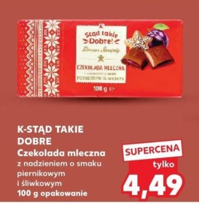 Czekolada promocja w Kaufland
