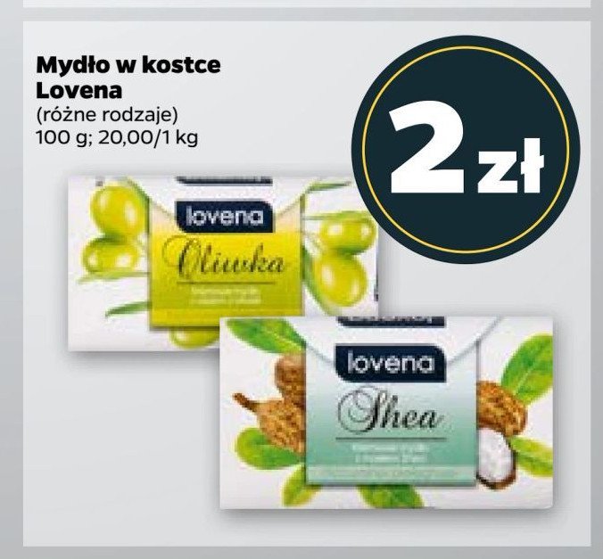 Mydło oliwka Lovena promocja