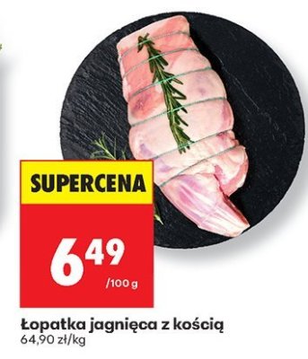 Łopatka jagnięca z kością promocja w Biedronka