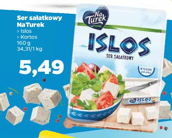 Islos ser sałatkowy Turek naturek Turek 123 promocja