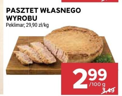 Pasztet własnego wyrobu promocja w Stokrotka
