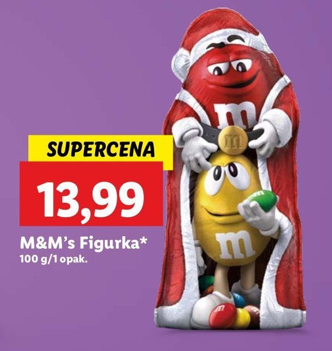 Mikołaj M&m's promocja