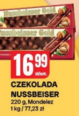 Czekolada Nussbeiser promocja w Chorten