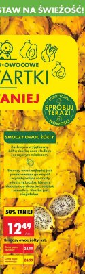 Smoczy owoc żółty promocja w Biedronka