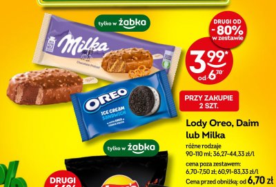 Lód chocolate pretzel Milka ice cream promocja