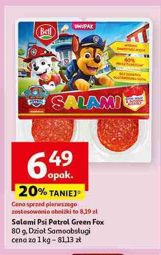 Salami psi patrol Bell polska promocja