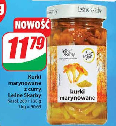 Kurki marynowane całe Leśne skarby promocja w Dino