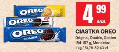 Ciastka Oreo Original, Double, Golden promocja w Chorten