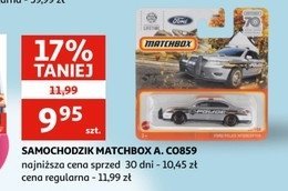 Samochodzik Matchbox promocja