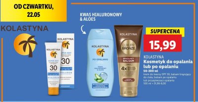 Balsam po opalaniu bio aloes Kolastyna protect beauty promocja