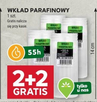 Wkład parafinowy promocja w Stokrotka