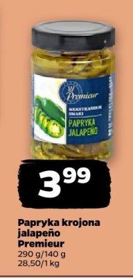 Papryka krojona jalapeño  promocja w Netto