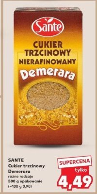 Cukier trzcinowy demerara Sante promocja