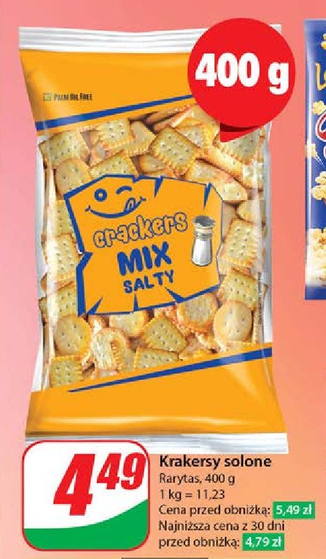 Krakersy mix Rarytas promocja