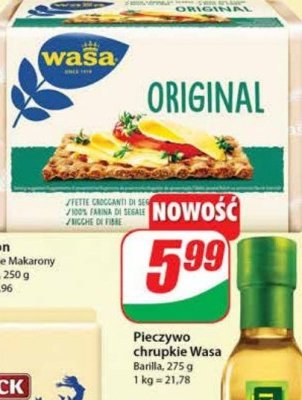 Pieczywo chrupkie original Wasa promocja
