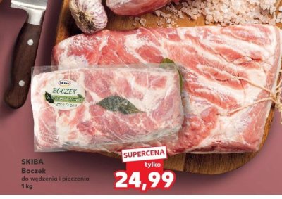 Boczek do wędzenia i pieczenia SKIBA promocja w Kaufland
