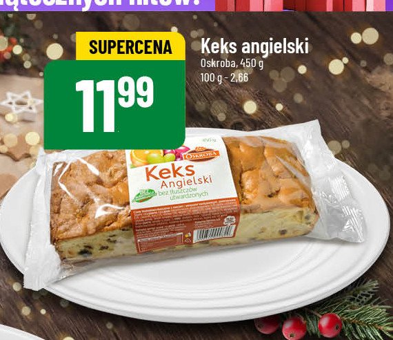 Keks angielski Oskroba promocja