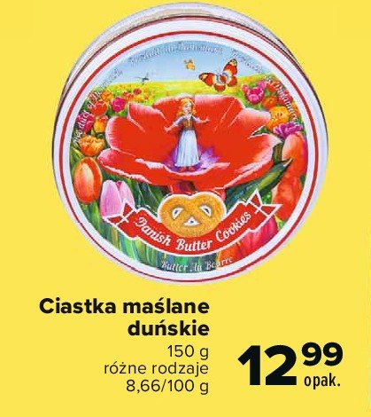 Ciastka maślane promocja w Carrefour