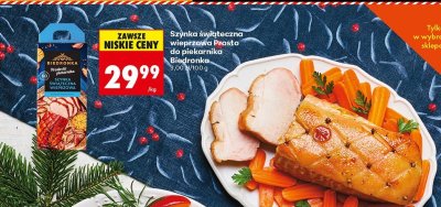 Szynka świąteczna wieprzowa Prosto do piekarnika Biedronka promocja w Biedronka